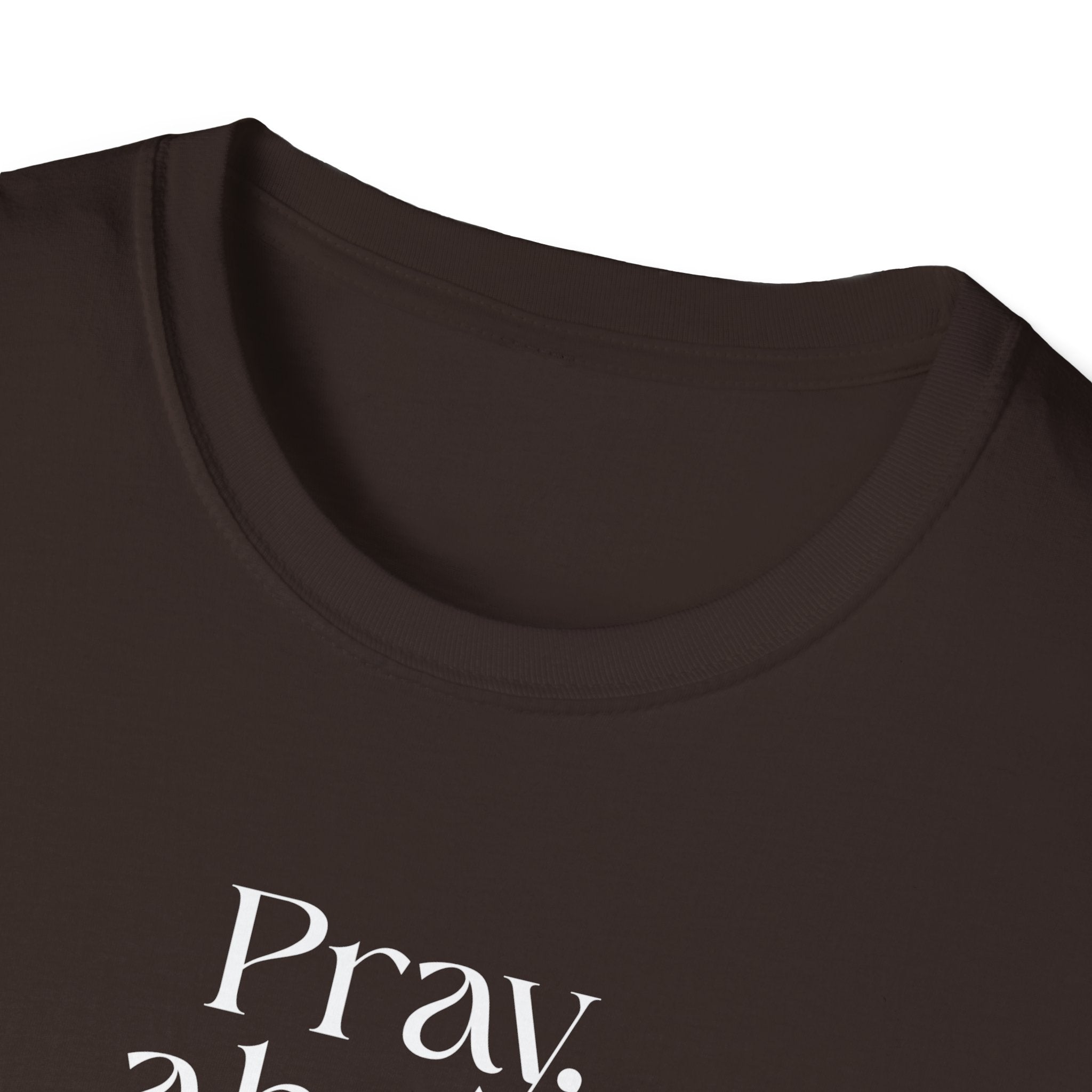 Faith Over Fear Christian T-Shirt — "Pray About Everything" Philippians 4:6