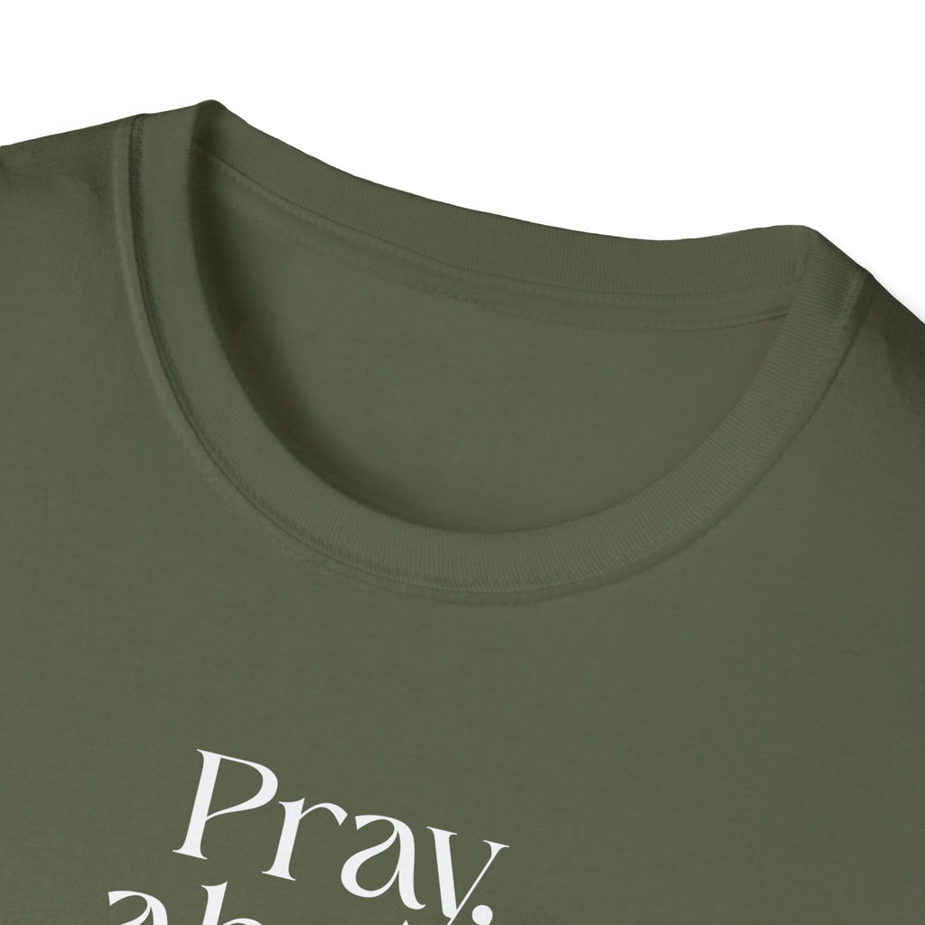 Faith Over Fear Christian T-Shirt — "Pray About Everything" Philippians 4:6