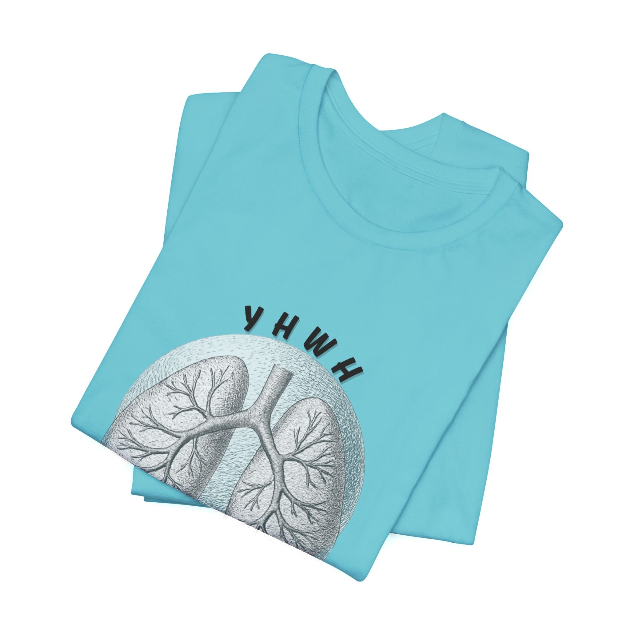 YHWH Lungs  Christian Tee, Every Breath Speak His Name Tee, Name of God YHWH, faith apparel