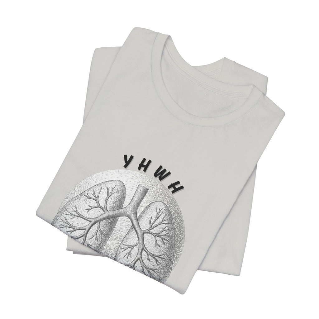 YHWH Lungs  Christian Tee, Every Breath Speak His Name Tee, Name of God YHWH, faith apparel