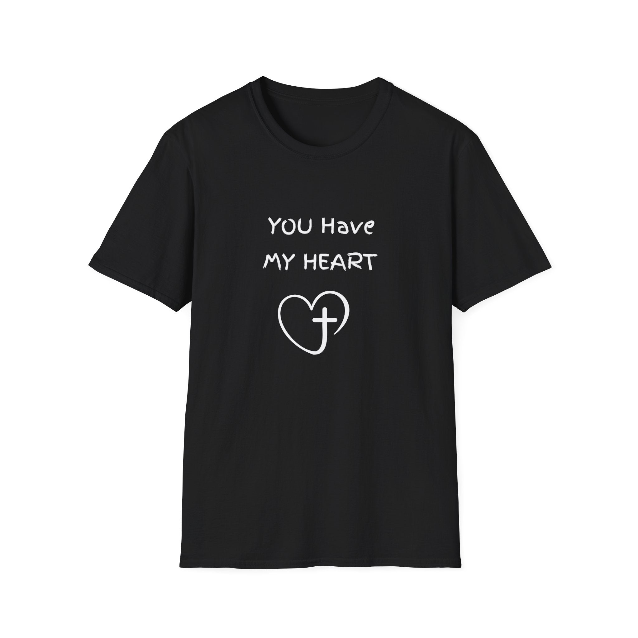 You Have My Heart Christian T-Shirt — Christian Heart Cross Tee