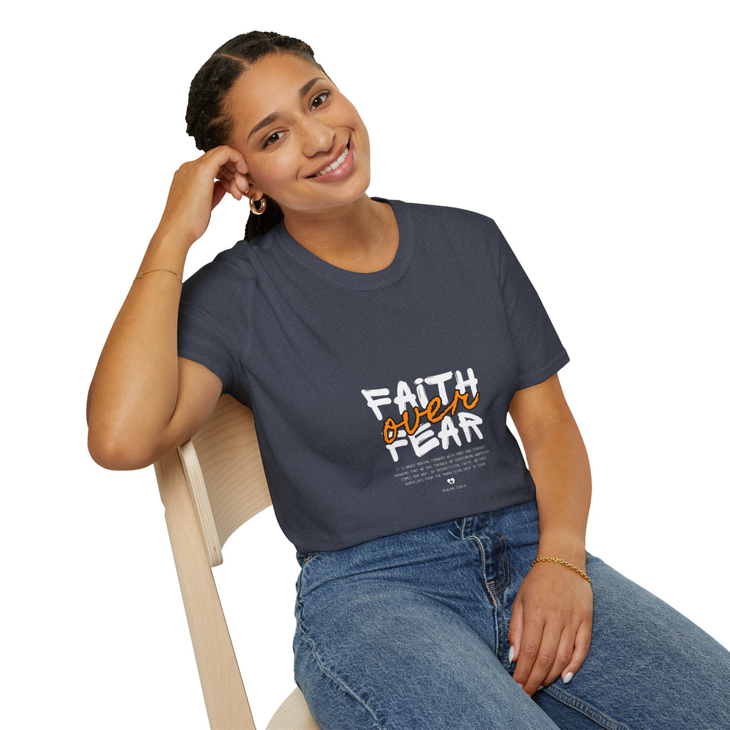 Faith Over Fear T-Shirt — Scripture-Inspired Christian Tee for Everyday Witness