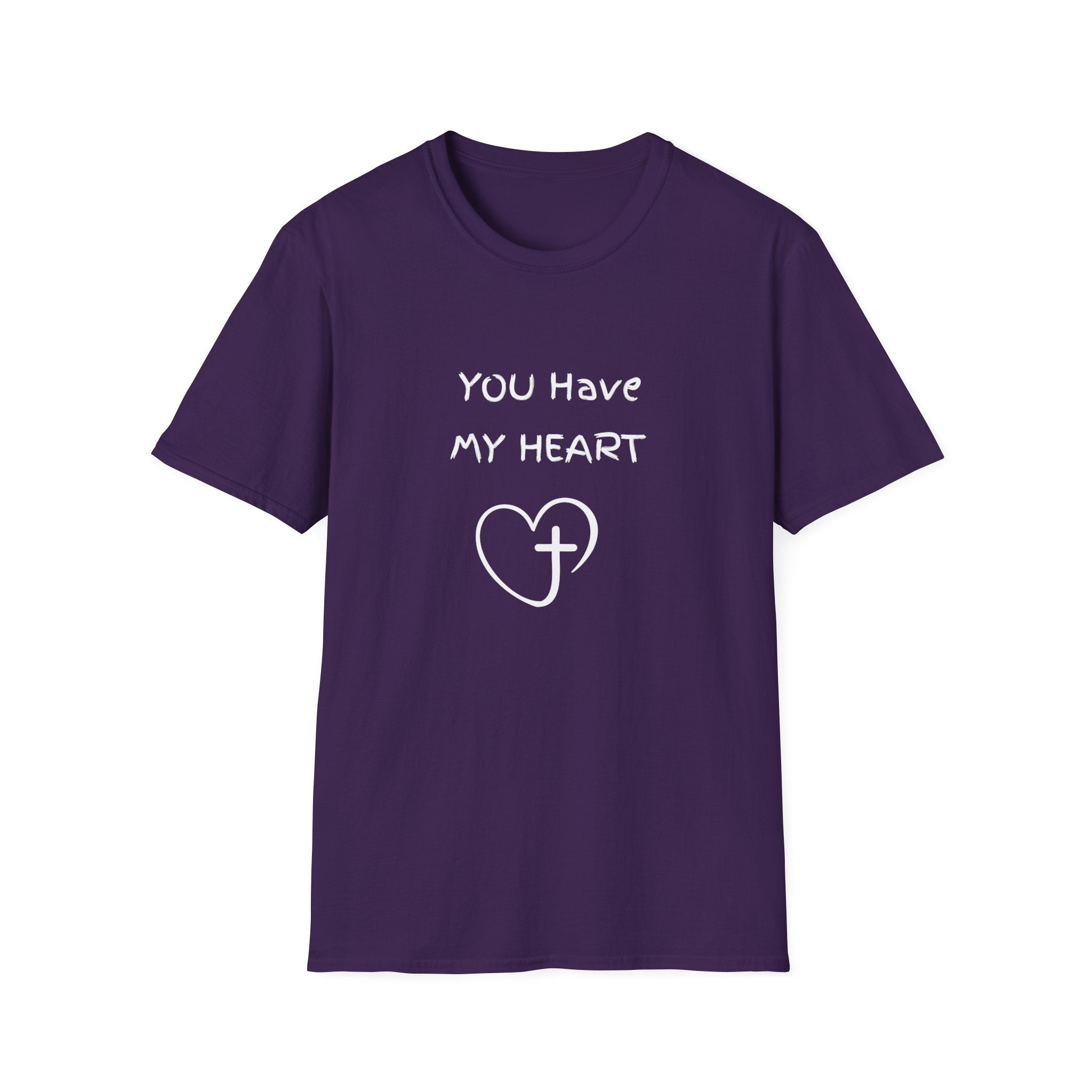 You Have My Heart Christian T-Shirt — Christian Heart Cross Tee