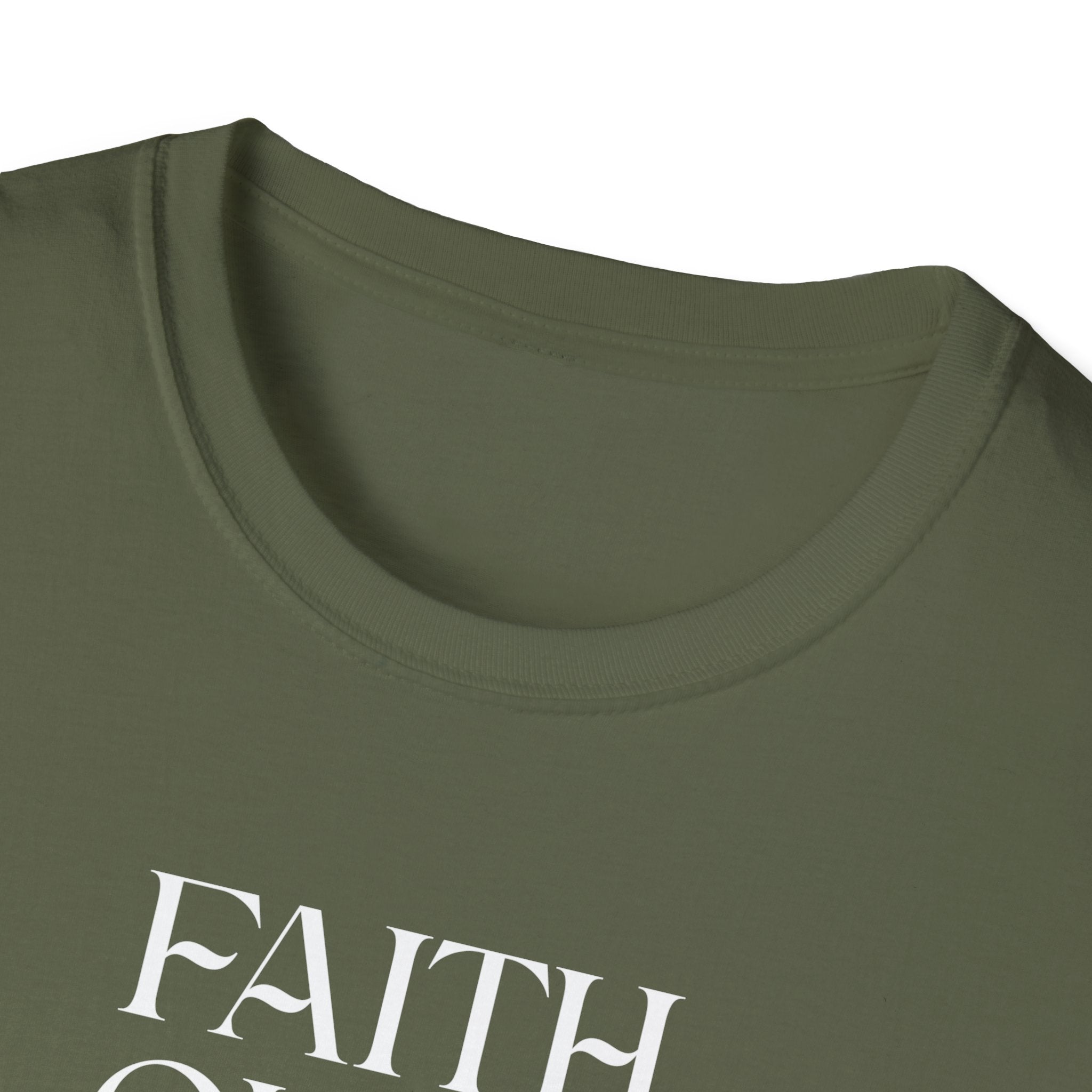 Faith Over Fear Christian T-Shirt — 2 Timothy 1:7